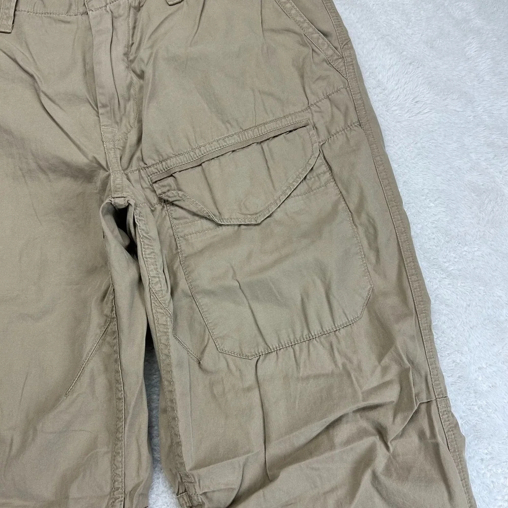 NWT Polo Ralph Lauren Cargo Pants Mens 32 Beige Utility Military Roll Cuff Army